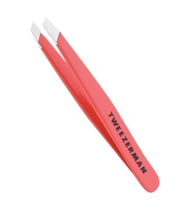 Tweezerman Mini Slant Tweezer Geranium Mercan Cımbız