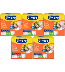 Canped Emici Külot Hasta Bezi M-Orta 45 Adet (5PK*9)
