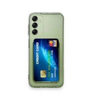 Durukar® Samsung Galaxy A15 4G Kılıf Kart Şeffaf Silikon - Şeffaf