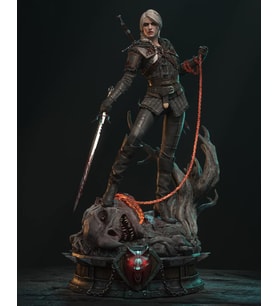 The Witcher Ciri 3D Figür Witcher 3 Ciri