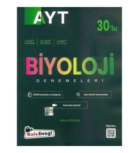 Kafa Dengi Yayınları Ayt Biyoloji Branş Denemesi