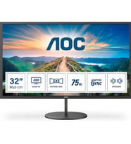 AOC 315 IPS Q32V4 4MS 75HZ HDM-DP EV OFİS MONİTÖRÜ 2560X1440