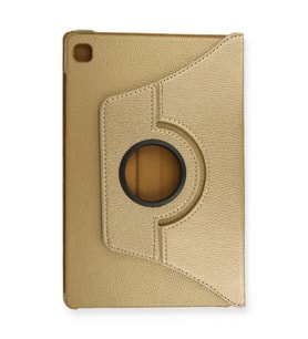 Galaxy T500 Tab A7 10.4 Kılıf 360 Tablet Deri Kılıf - Gold