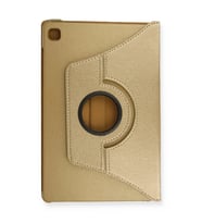 Galaxy T500 Tab A7 10.4 Kılıf 360 Tablet Deri Kılıf - Gold