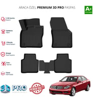 W204 C SERİSİ ARACA ÖZEL 3D PASPAS 2007 2008 2009 2010 2011 2012 2013 2014