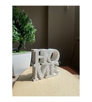 Home Yazılı Dekoratif Biblo Ve Masaüstü Dekor 10 Cm X 10 Cm Boyut