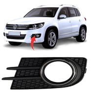 Vw Tiguan 2012-2015 Ön Tampon Izgarası Sol Sisli Nikelajlı 5N0853665H