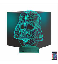 Luvivia Darth Veider 3D Lamba - Masa Gece Lambası