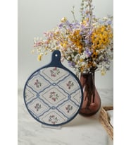 Keramika Floral Waves Peynir Sunum Tabağı 26 Cm 22668