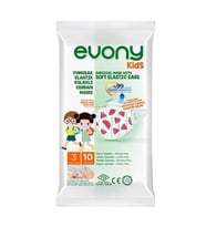Evony Kids 10'lu Karpuz Desenli Çocuk Maskesi (Çok Renkli)