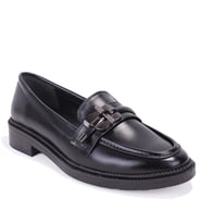 Dagoster DZA07-863705 Siyah Günlük Loafer  Kadın Ayakkabı