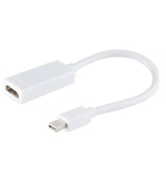 ZR138 Mini Dp Hdmı Çevirici Kablo 30 Cm (Siyah)