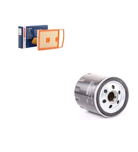 Bosch Filtre Bakım Seti Skoda Roomster 1.4 TDI Dizel 2007-2010 Hava + Yağ filtre