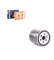 Bosch Filtre Bakım Seti Skoda Roomster 1.4 TDI Dizel 2007-2010 Hava + Yağ filtre