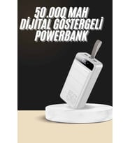 Northcity 50000mAh Taşınabilir Powerbank - Hızlı Şarj, LED Ekran, Çift Yönlü PD3.0