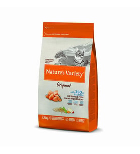 Nature's Variety Cat Sterilized Salmon Kedi Maması 1,25 Kg (Kahverengi)