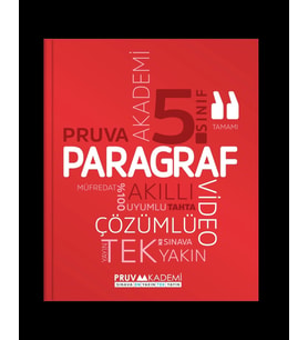 Pruva Akademi Yayıncılık 5. Sınıf Paragraf Soru Bankası