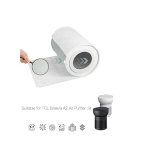 Purmed 10 Adet TCL Breeva A2 Hava Temizleyici Uyumlu Toz Tutucu Ön Filtre