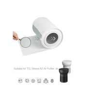Purmed 10 Adet TCL Breeva A2 Hava Temizleyici Uyumlu Toz Tutucu Ön Filtre
