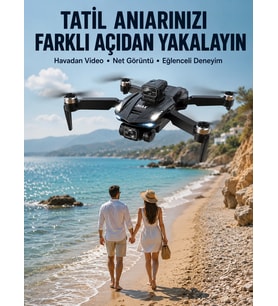Taşınabilir Katlanabilir Drone İle Alanlarda Keyifli Uçuş Deneyimi