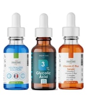 Göz Çevresi Kırışıklıkları Glikolik Asit %3 Set Glikolik Asit Peelingi 90 ml