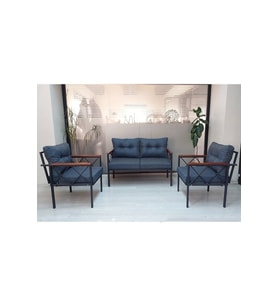 Safir Balkon-bahçe-kafe Çay Seti Koltuk Oturma Takımı-oturma Grubu