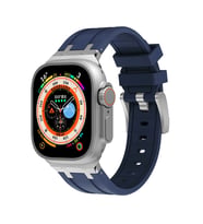 Apple Watch Ultra 49mm Zore KRD-89 Silikon Kordon (Lacivert)