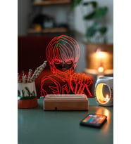 Kurapika Hunter x Hunter 16 Renk Gece Lambası
