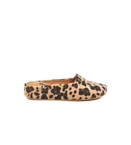 Pierre Cardin Bej Leopar Hafif Tekstil Süet Önü Kapalı Kadın Ev Terliği PC-55371 Z