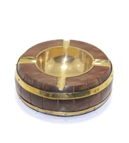 Northcity Pirinç Küllük 1434c - Şık ve Dayanıklı Masaüstü Küllük (12x5 Cm)