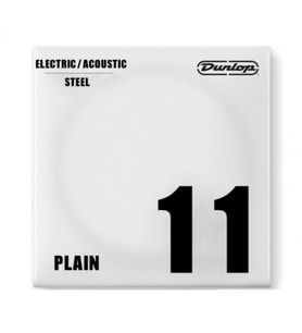 Jim Dunlop DPS11 Tek Elektro Gitar Teli  (.011) (Gri)