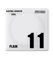 Jim Dunlop DPS11 Tek Elektro Gitar Teli  (.011) (Gri)