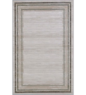 Eliana Home Baskılı, Yıkanabilir Kaymaz Taban Salon Halısı LNA0513 100x150 cm (Bej)