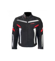 Motosiklet Montu 4 Mevsim Full Koruma Özel Oxford 600-D Kumaş Motor Mont Red