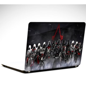 Assasins Karakterler Laptop Sticker 14 inch (35X26CM)