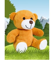 Pandamkee 20 - 25 cm SEVİMLİ AYICIK (%100 YERLİ ) (Kahverengi)