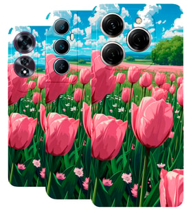 Tüm Telefon Modellerine Uyumlu HD Desen Baskılı Telefon Kılıfı - 5712