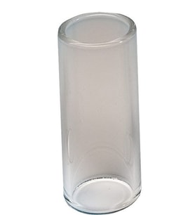 Fender 0992300003 Glass Slide 3 Thick Medium Gitar Slide Kalın Cam Yapısı ile Pürüzsüz Kayma ve Sıcak Tonlar