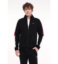 Lumberjack ML MATTE 18ITL426 5FX 101940292 Erkek Eşofman Üstü Siyah S-XXL