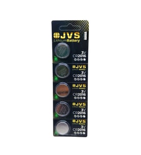 JVS CR2016 3V PARA PİLİ 5Lİ KART (5343)