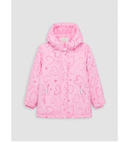 LCW Kids Pembe Kız Çocuk Su İtici Mont