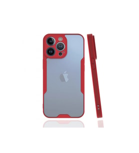 İphone 13 Pro Kılıf Platin  - Kırmızı