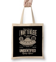 I Want To Believe UFO Bez Çanta Uzun Saplı
