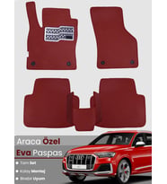 AUDİ Q7 (2005-2015) Uyumlu EVA Paspas Tam Set–Araca Özel,Su Geçirmez,Hızlı ve Kolay Montaj