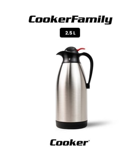 Cooker 2.5 Lt Çelik Termos (Sürahi)