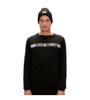 Bad Bear Reflect Bear Crewneck Sweatshirt Siyah