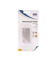Mas 2573 Kartelada Küçük Maket Bıçağı Yedeği 30 Adet(Tüpte)