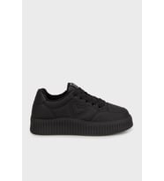 Guja 25K419 Kadın Hakiki Deri İçi Polarli Sneaker Ayakkabı (Siyah)