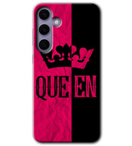 Galaxy S24 Kılıf HD Desen Baskılı Kılıf - Queen