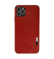 Apple iPhone 11 Pro Kılıf Loop Deri Silikon - Kırmızı